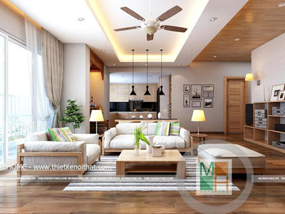  Thiết kế nội thất chung cư N04 - Anh Bình