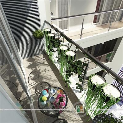 Thiết kế nội thất căn hộ penthouse tân cổ điển sang trọng tại Imperia Garden